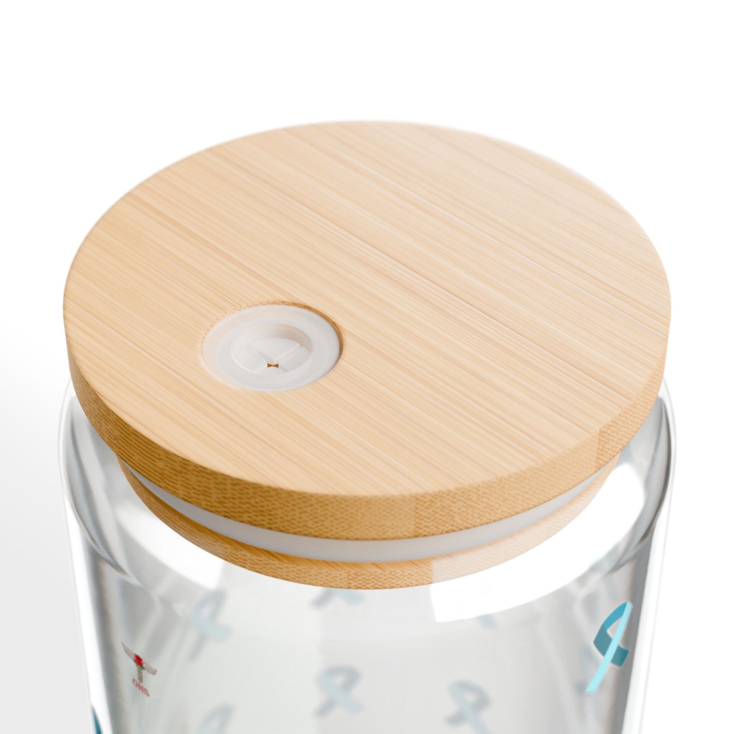 Oncology Personalized Sipper Glass | Blue