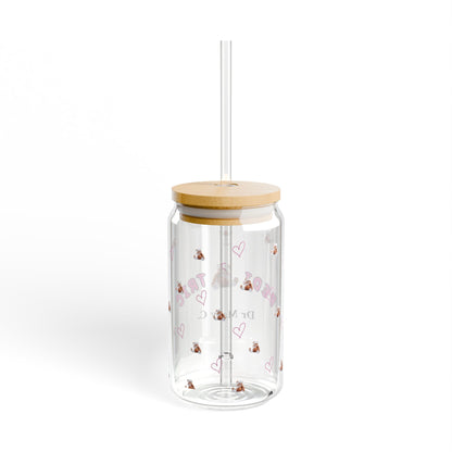 Pediatric Personalized Sipper Glass | Pink