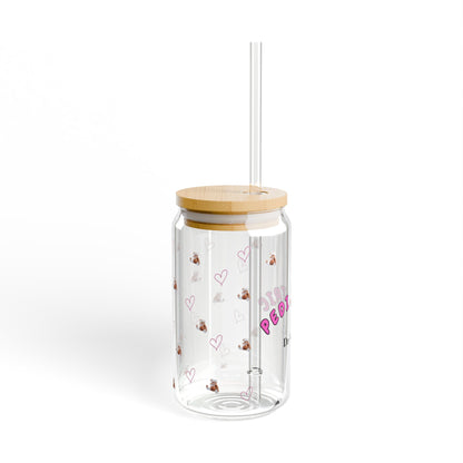 Pediatric Personalized Sipper Glass | Pink