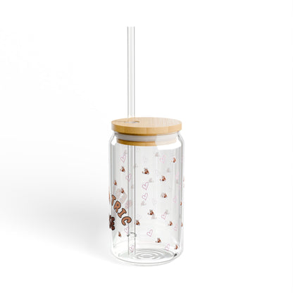 Pediatric Nurse Sipper Glass | Brown