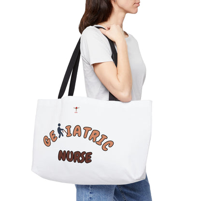 Geriatric Nurse Tote Bag | Brown