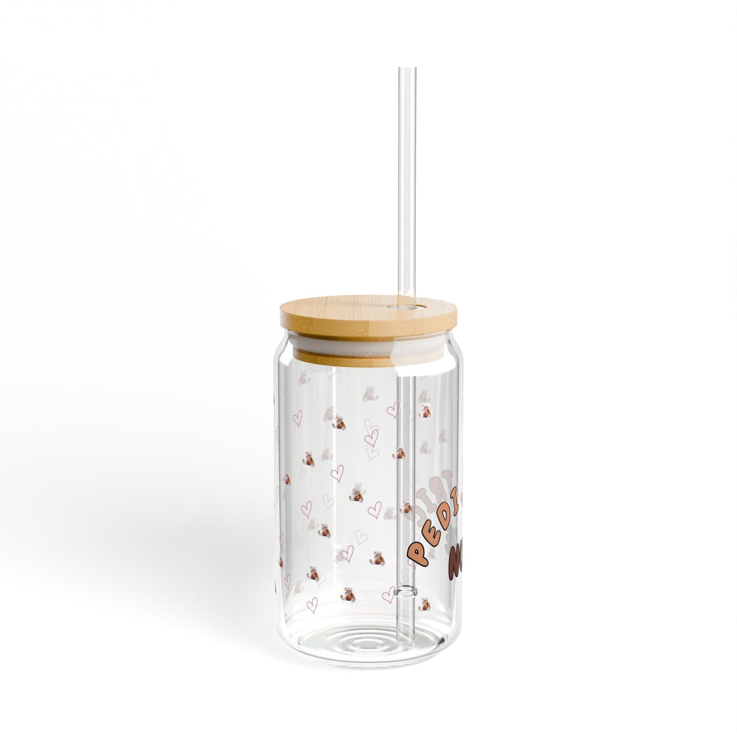 Pediatric Nurse Sipper Glass | Brown