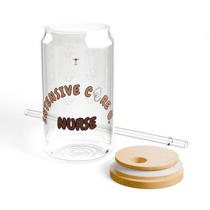 ICU Nurse Sipper Glass | Brown