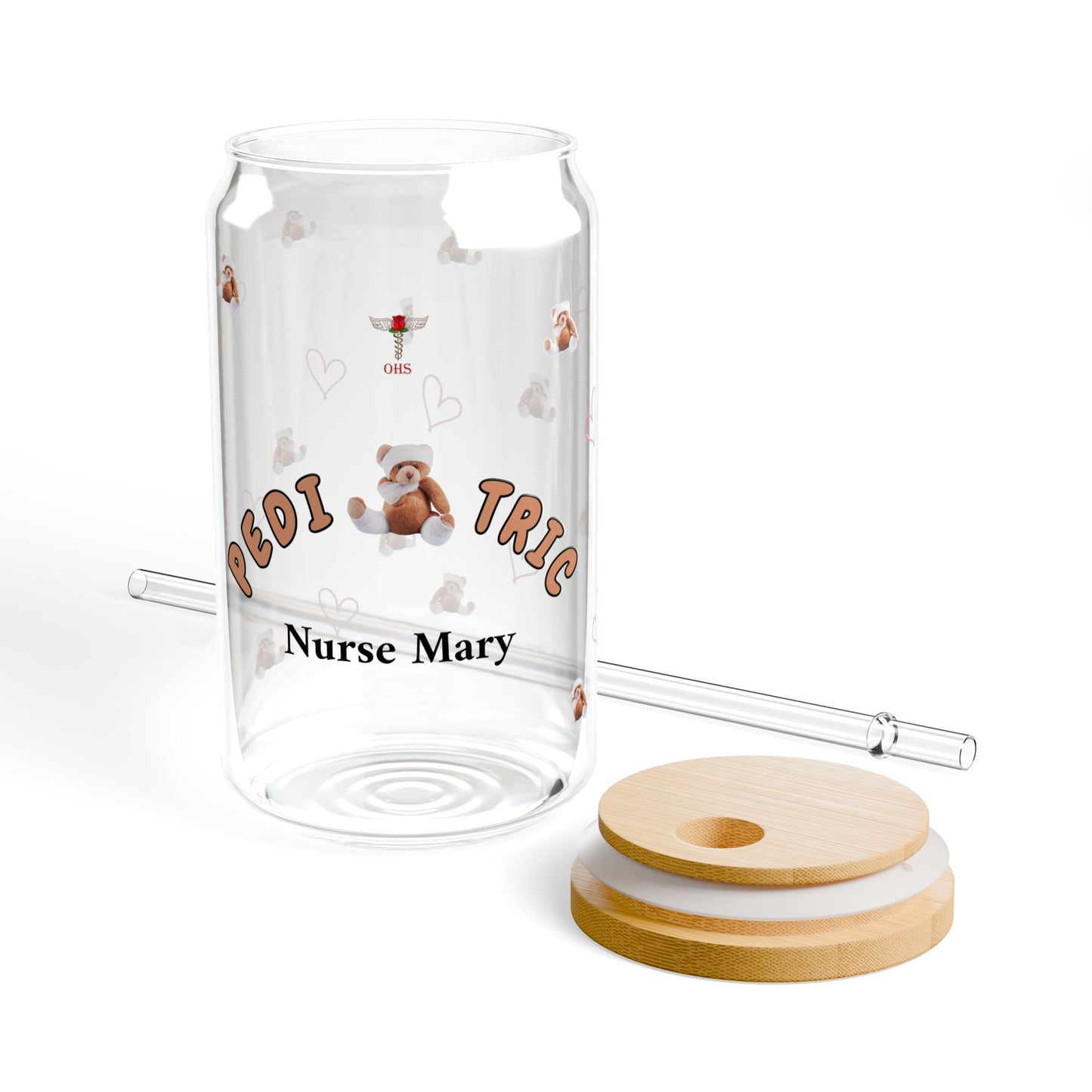 Pediatric Personalized Sipper Glass | Brown