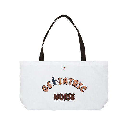 Geriatric Nurse Tote Bag | Brown