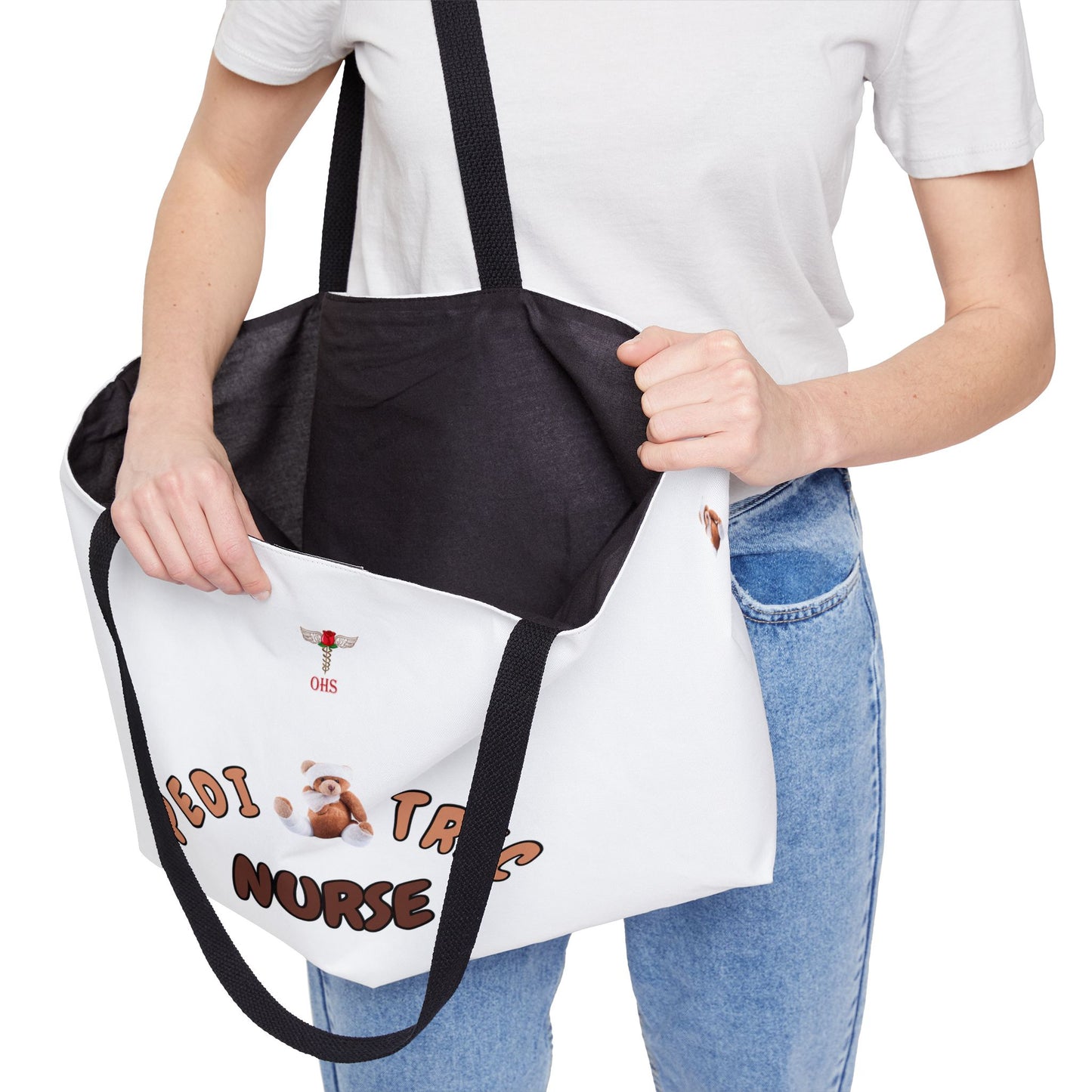 Pediatric Nurse Tote Bag | Brown
