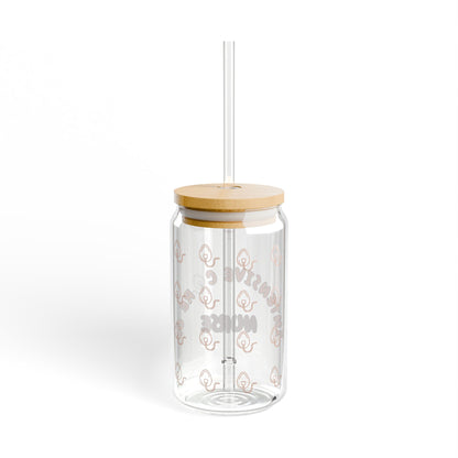 ICU Nurse Sipper Glass | Brown