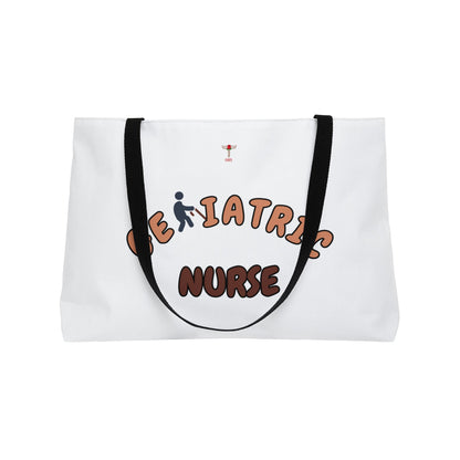 Geriatric Nurse Tote Bag | Brown