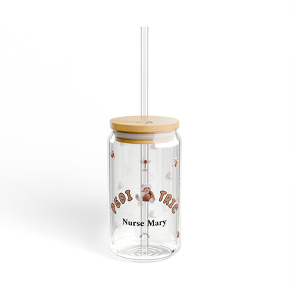 Pediatric Personalized Sipper Glass | Brown